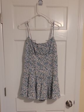 Womens Floral Romper